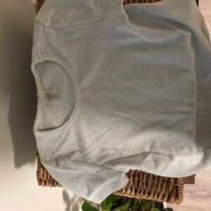 Terry TNA Seafoam Green Tight Tee - Cropped. Size Small, Brand new